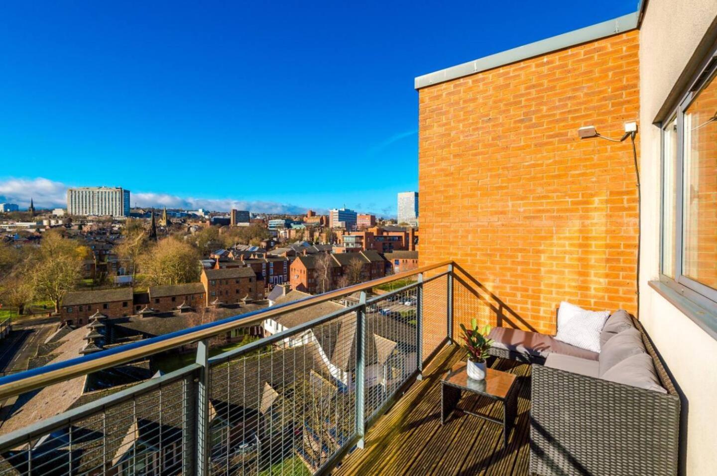 High-Spec Penthouse Central Free Parking Space Sheffield Exterior foto